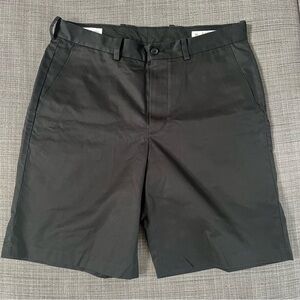 John W. Nordstrom Men’s Black Flat Front Shorts Sz 33W